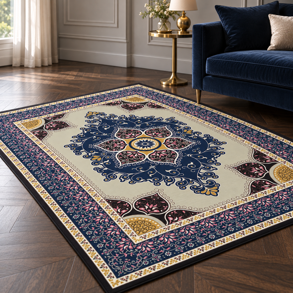 Tapis Olivia en situation, ambiance