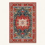 Tapis bohème lavable Oriane