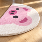 Bord du tapis Poppy en gros plan