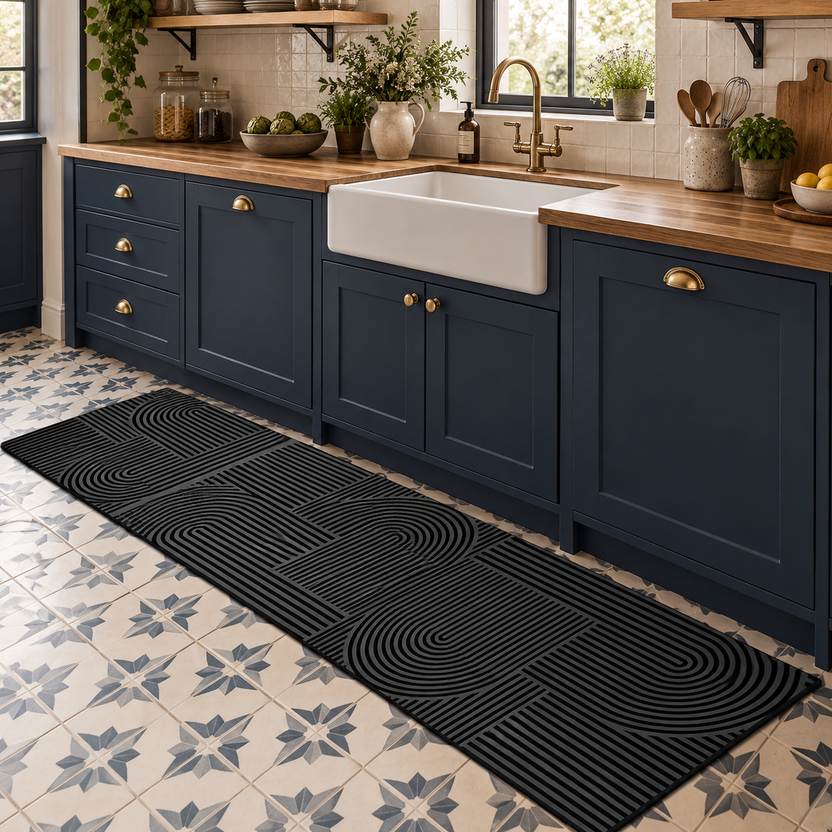 Tapis Rivage dans la pièce, vue d'ensemble