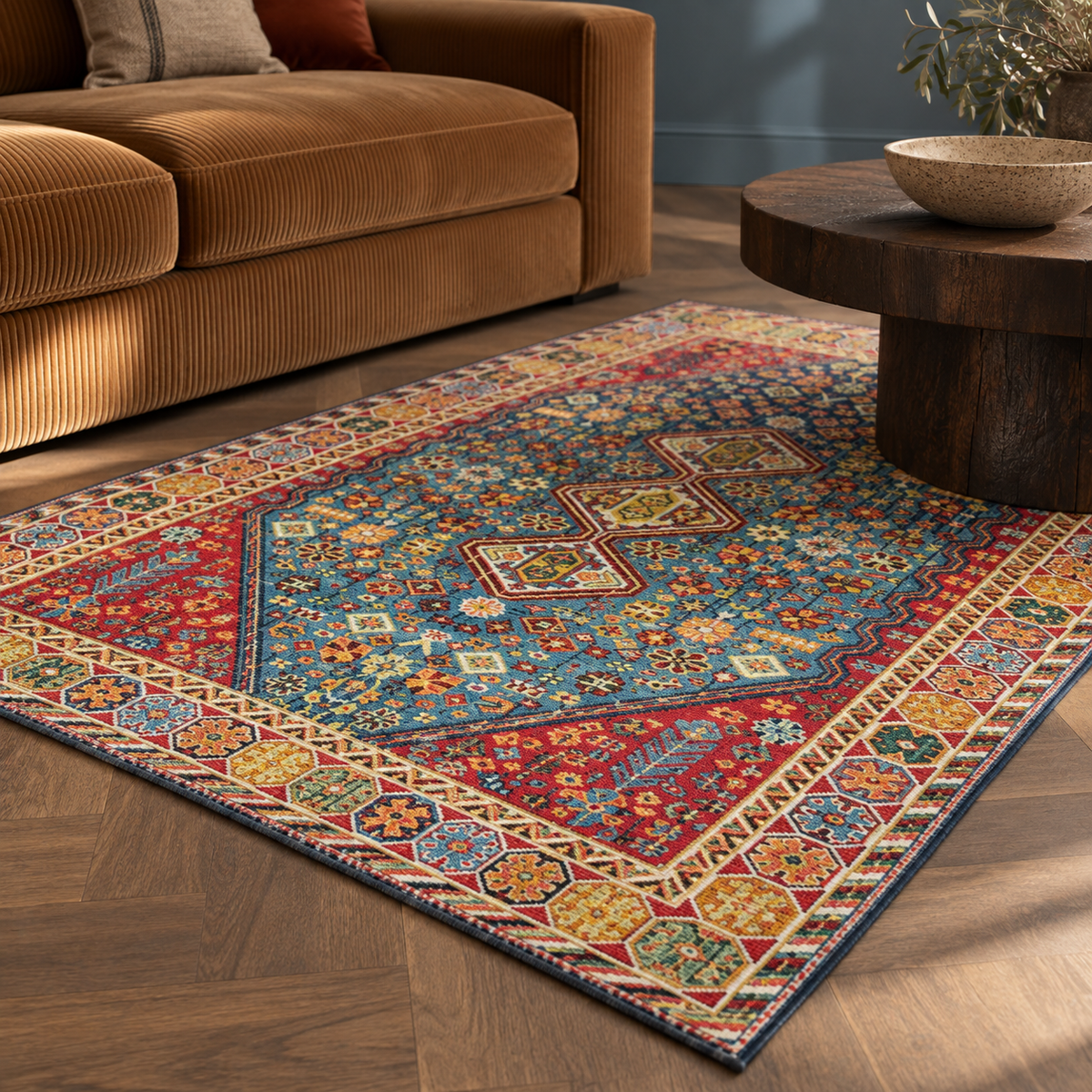 Tapis Romy en situation, ambiance
