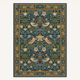 Tapis floral vintage Rose