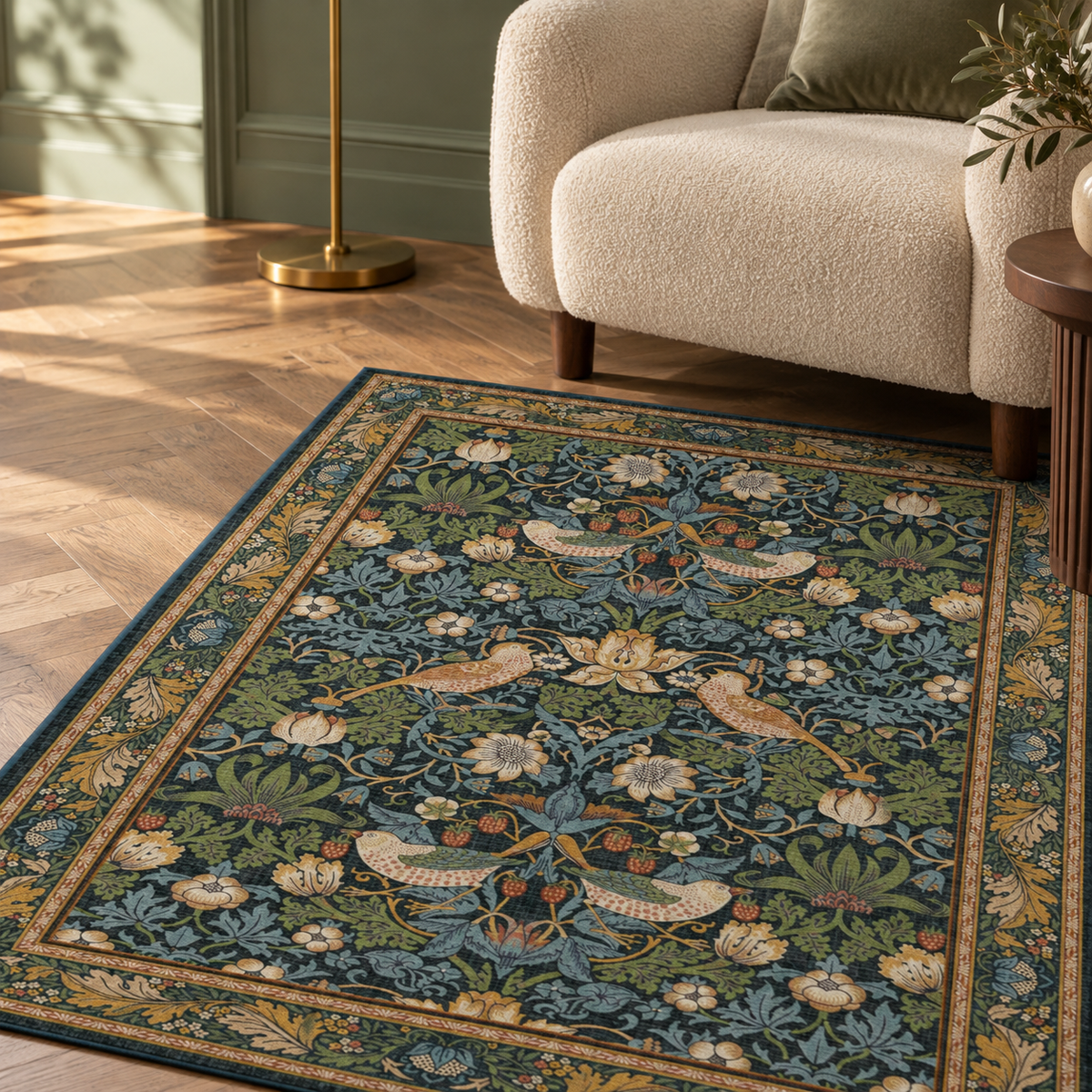 Tapis Rose en situation, ambiance