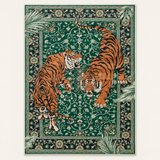 Tapis jungle animalier Sacha