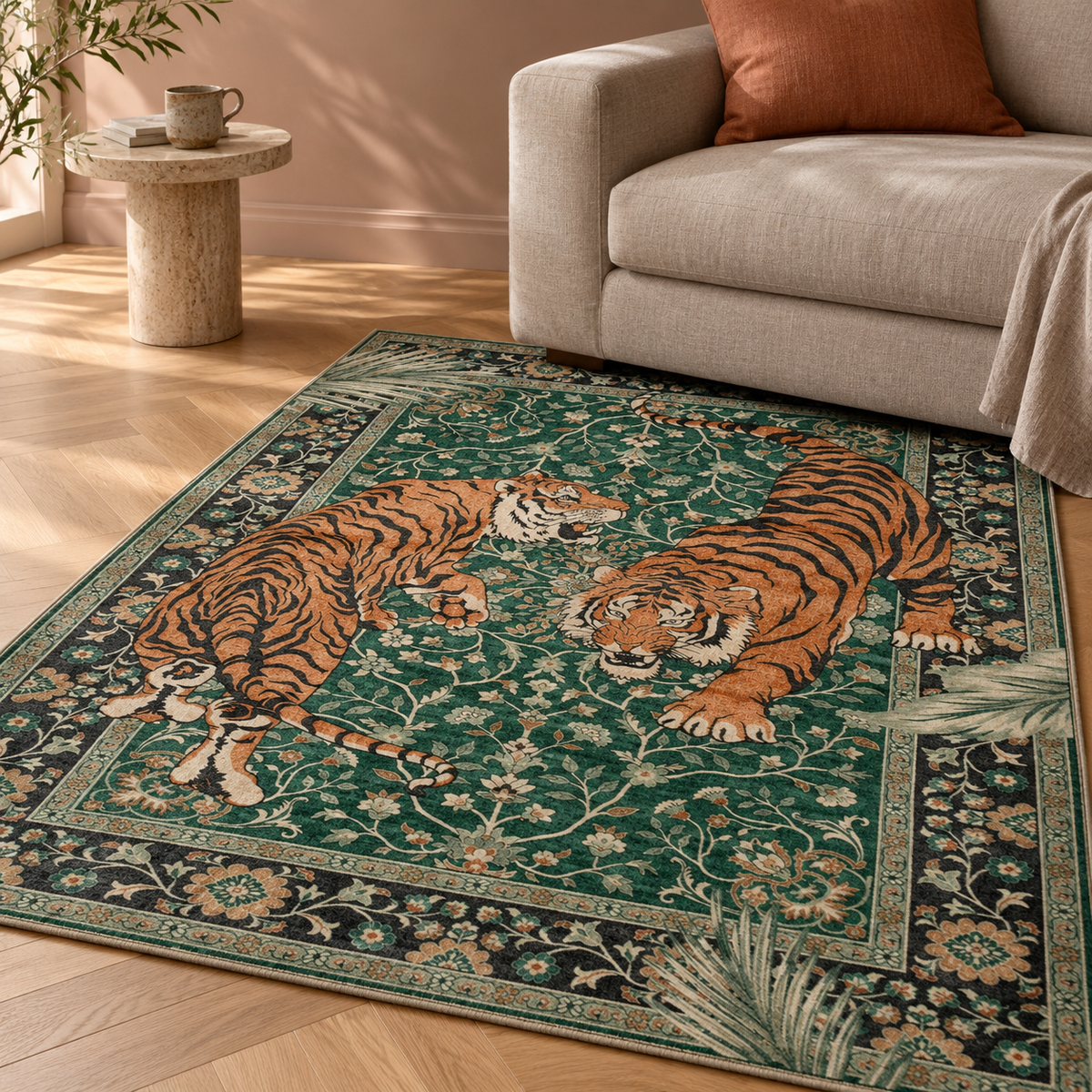 Tapis Sacha en situation, ambiance