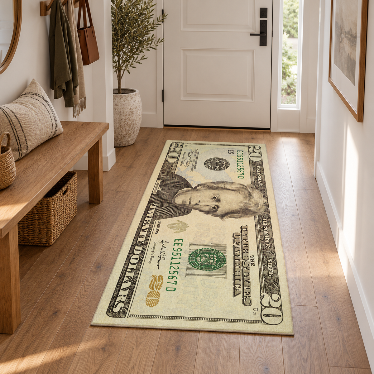 Tapis Sterling dans la pièce, vue d'ensemble
