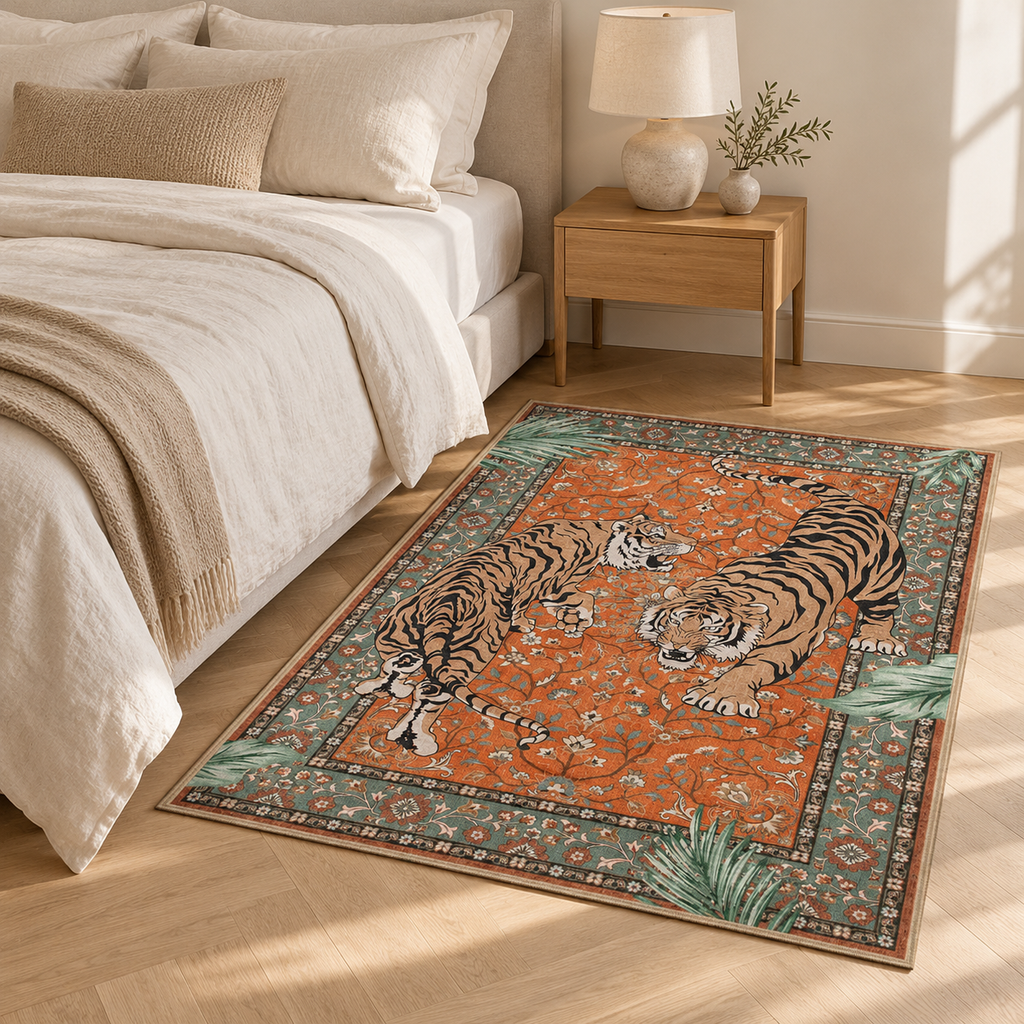 Tapis Tao dans la pièce, vue d'ensemble