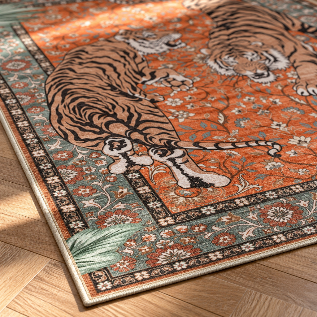 Bord du tapis Tao en gros plan