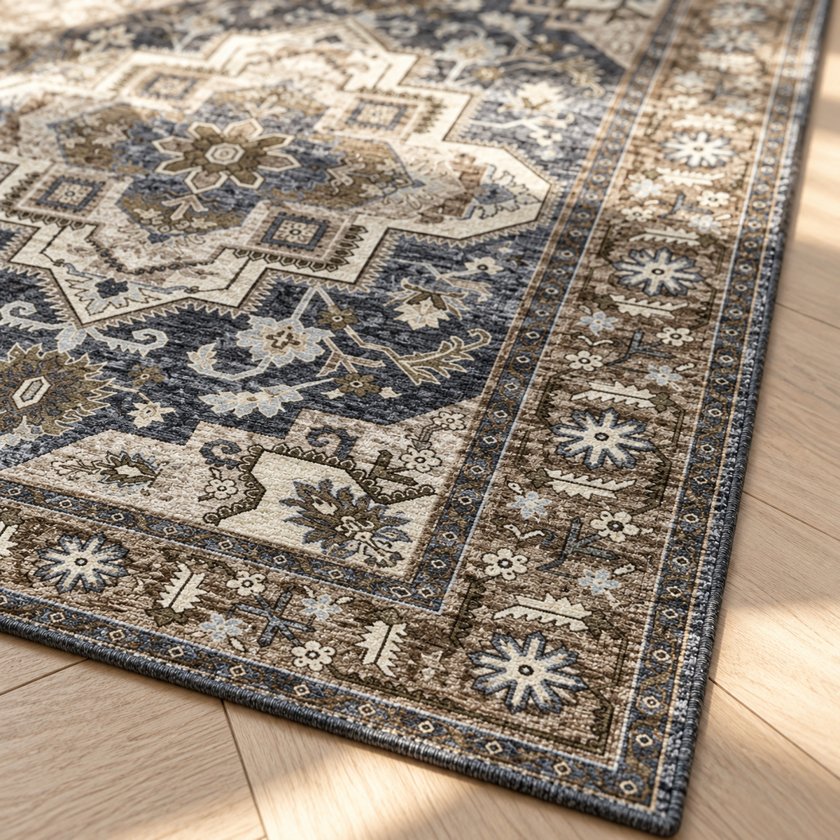 Bord du tapis Thaïs en gros plan