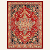 Tapis géométrique rétro Théa