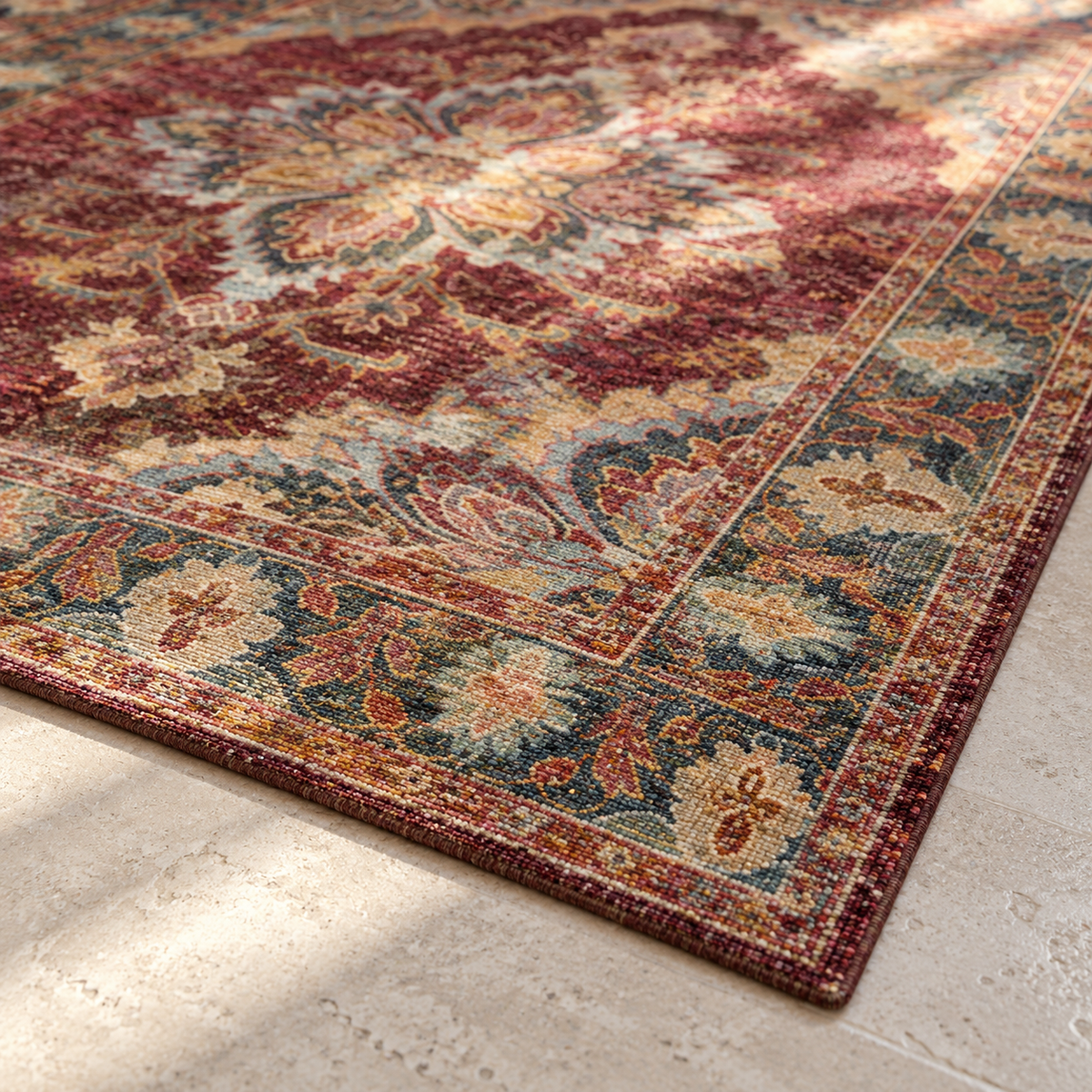 Bord du tapis Ulysse en gros plan