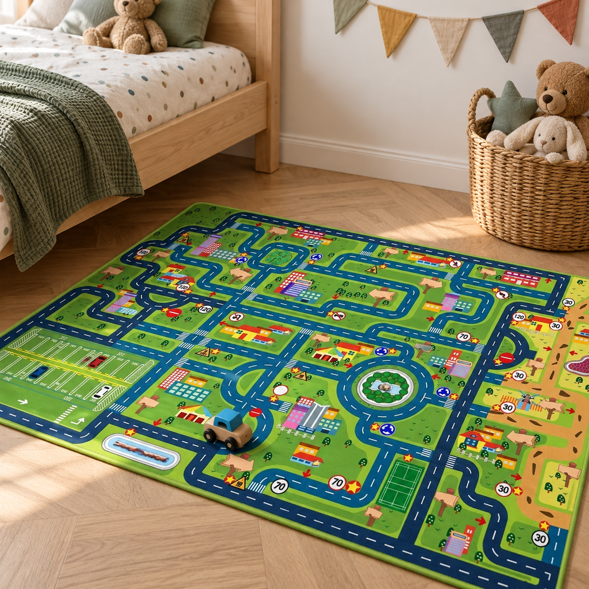 Tapis Balade Urbaine en situation, ambiance