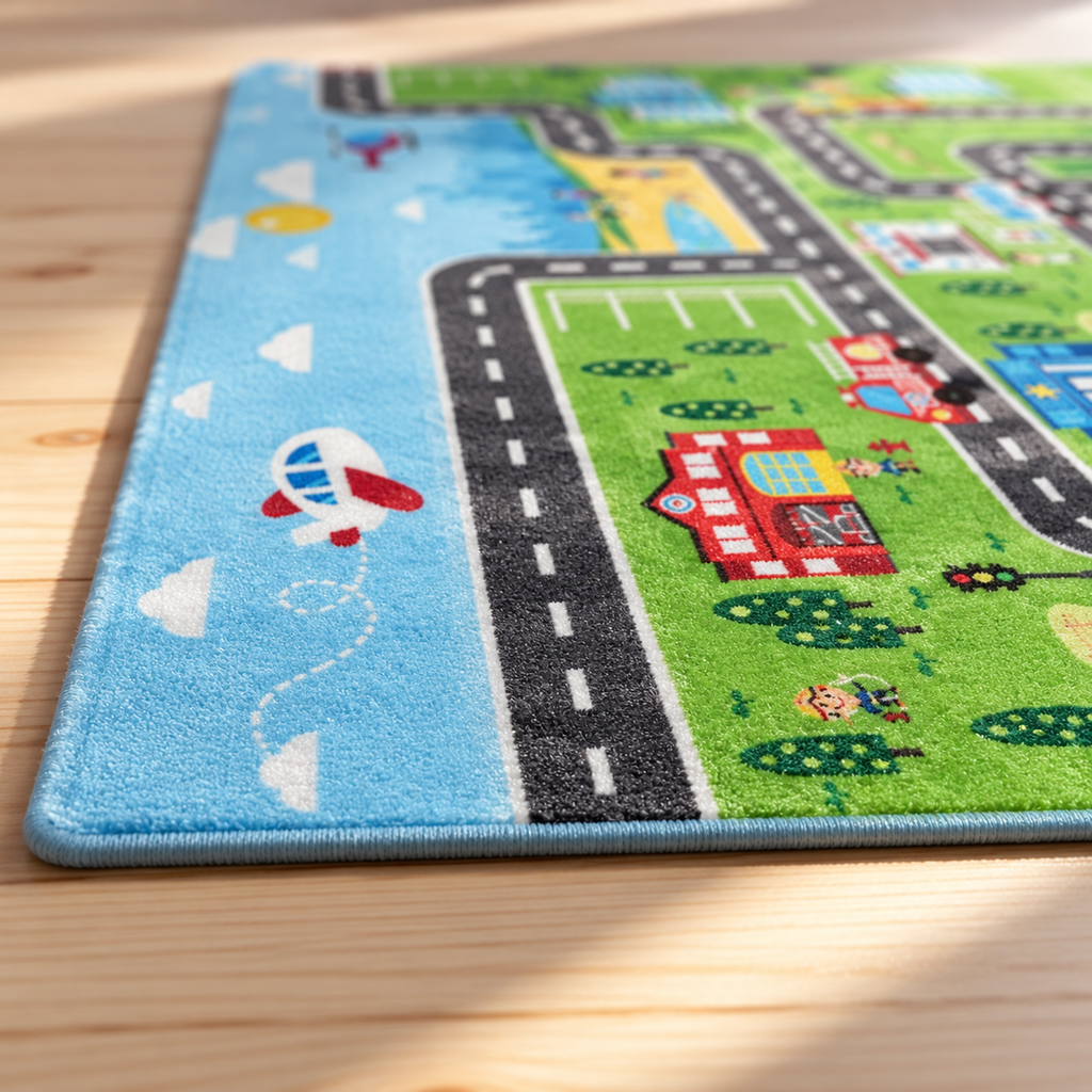 Bord du tapis Petit Voyage en gros plan