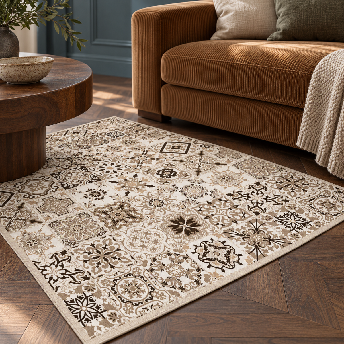 Tapis Yasmina en situation, ambiance