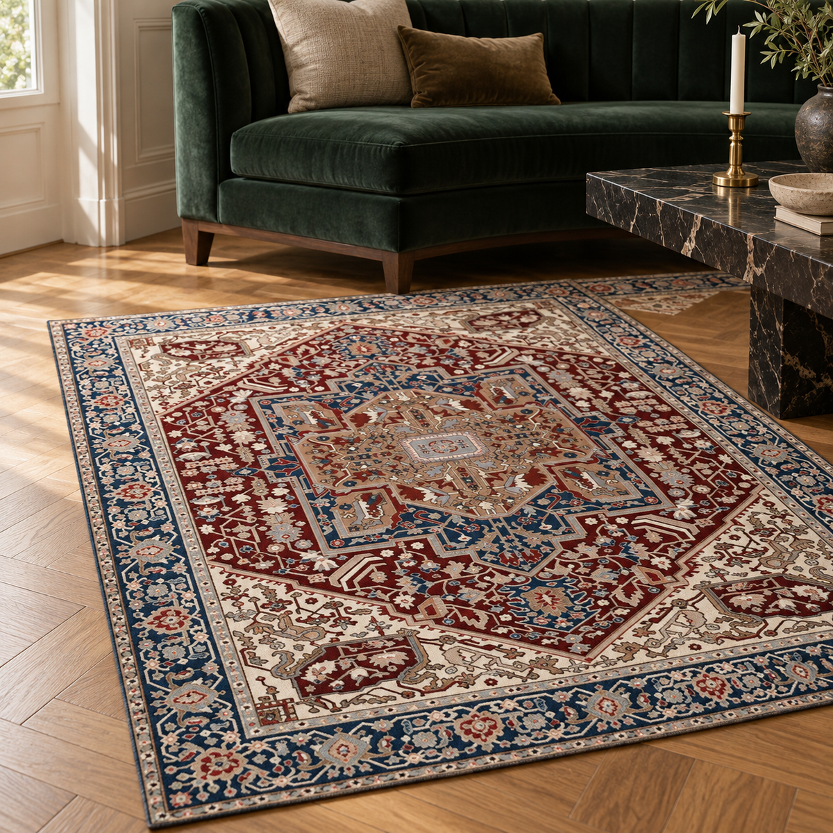 Tapis Ysé en situation, ambiance