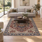 Tapis Ysé dans la pièce, vue d'ensemble